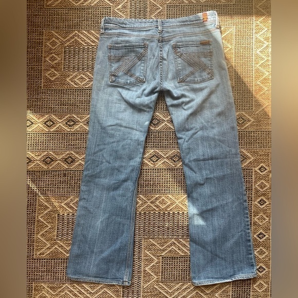 7 For All Mankind Denim - SEVEN JEANS Flynt Low Rise Bootcut Size 29